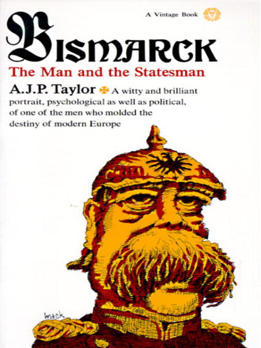 Title details for Bismarck by A.J.P. Taylor - Available